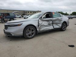 Salvage cars for sale at Wilmer, TX auction: 2024 Honda Accord EX