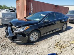 Salvage cars for sale from Copart Hueytown, AL: 2016 Hyundai Sonata Hybrid