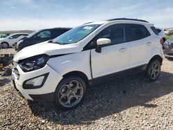 Salvage cars for sale at Magna, UT auction: 2018 Ford Ecosport SES