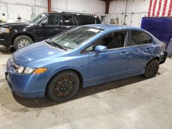 Salvage cars for sale from Copart Billings, MT: 2006 Honda Civic LX