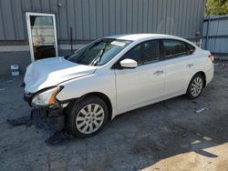 Salvage cars for sale at West Mifflin, PA auction: 2014 Nissan Sentra S