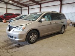 Salvage cars for sale from Copart Pennsburg, PA: 2007 Honda Odyssey EXL