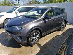 Salvage cars for sale at Bridgeton, MO auction: 2017 Toyota Rav4 LE