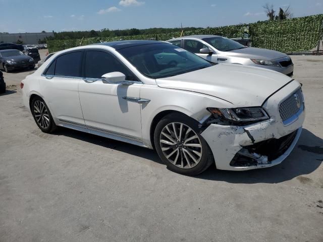 2017 Lincoln Continental Select