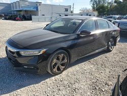 Salvage cars for sale at Opa Locka, FL auction: 2018 Honda Accord EXL