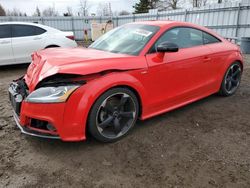 Salvage cars for sale from Copart Bowmanville, ON: 2014 Audi TT Premium Plus