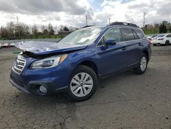 2016 Subaru Outback 2.5I Premium en venta en Portland, OR