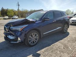 Salvage cars for sale at York Haven, PA auction: 2020 Acura RDX Technology