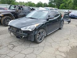 Hyundai Veloster Turbo salvage cars for sale: 2017 Hyundai Veloster Turbo