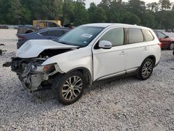 Salvage cars for sale at Houston, TX auction: 2017 Mitsubishi Outlander SE