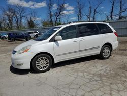 Salvage cars for sale from Copart West Mifflin, PA: 2008 Toyota Sienna XLE