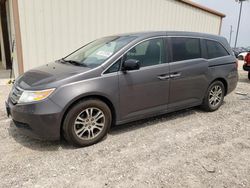 Salvage cars for sale from Copart Temple, TX: 2012 Honda Odyssey EXL