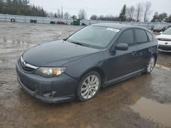 Salvage cars for sale from Copart Bowmanville, ON: 2010 Subaru Impreza 2.5I