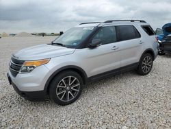 Salvage cars for sale at Temple, TX auction: 2015 Ford Explorer XLT