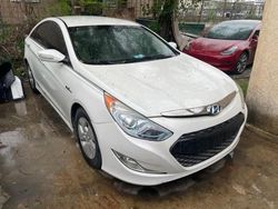 Hyundai Sonata Hybrid salvage cars for sale: 2012 Hyundai Sonata Hybrid