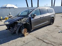 Salvage cars for sale at Van Nuys, CA auction: 2022 Chrysler Pacifica Touring L