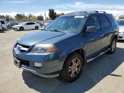 Salvage cars for sale at Martinez, CA auction: 2006 Acura MDX Touring