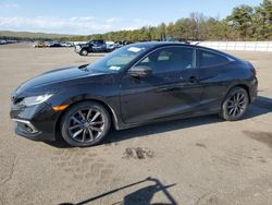 Salvage cars for sale from Copart Brookhaven, NY: 2020 Honda Civic EX