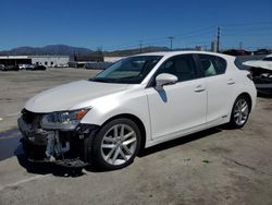 Salvage cars for sale from Copart Sun Valley, CA: 2017 Lexus CT 200