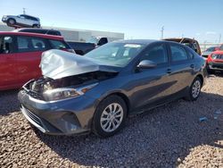 Salvage cars for sale from Copart Phoenix, AZ: 2022 KIA Forte FE