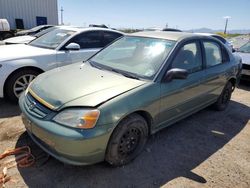 Salvage cars for sale from Copart Tucson, AZ: 2003 Honda Civic LX
