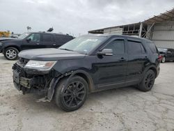 Salvage cars for sale from Copart Corpus Christi, TX: 2017 Ford Explorer XLT