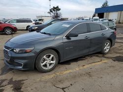 2017 Chevrolet Malibu LS en venta en Woodhaven, MI