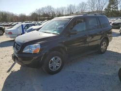 Salvage cars for sale at North Billerica, MA auction: 2005 Honda Pilot EXL