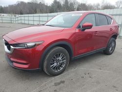 Salvage cars for sale at Assonet, MA auction: 2017 Mazda CX-5 Touring