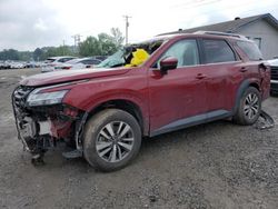 Salvage cars for sale at Conway, AR auction: 2022 Nissan Pathfinder SL