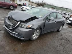 Vehiculos salvage en venta de Copart New Britain, CT: 2013 Honda Civic LX