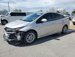 Salvage cars for sale at Littleton, CO auction: 2018 Toyota Prius Prime