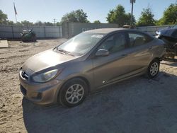 Salvage cars for sale from Copart Midway, FL: 2012 Hyundai Accent GLS