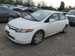 Salvage cars for sale from Copart Portland, OR: 2006 Honda Civic LX