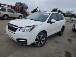 Subaru Forester salvage cars for sale: 2018 Subaru Forester 2.5I Premium