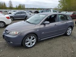 Salvage cars for sale from Copart Arlington, WA: 2007 Mazda 3 Hatchback