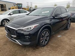 Salvage cars for sale at Elgin, IL auction: 2017 Infiniti QX30 Base