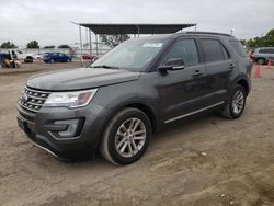 Ford Explorer salvage cars for sale: 2017 Ford Explorer XLT