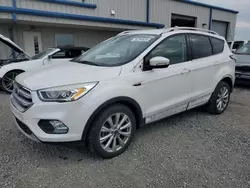 Salvage cars for sale from Copart Earlington, KY: 2017 Ford Escape Titanium