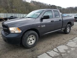 Salvage trucks for sale at Hurricane, WV auction: 2016 Dodge RAM 1500 ST