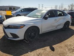 Salvage cars for sale from Copart Elgin, IL: 2022 Honda Civic Sport