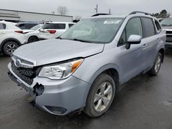 Salvage cars for sale at New Britain, CT auction: 2014 Subaru Forester 2.5I Premium