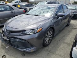 Salvage cars for sale from Copart Martinez, CA: 2018 Toyota Camry L