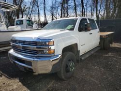 Salvage trucks for sale at New Britain, CT auction: 2015 Chevrolet Silverado K3500
