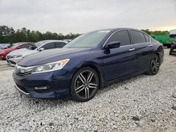 Salvage cars for sale at Ellenwood, GA auction: 2016 Honda Accord Sport