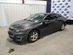 Salvage cars for sale at Byron, GA auction: 2017 Chevrolet Malibu LS