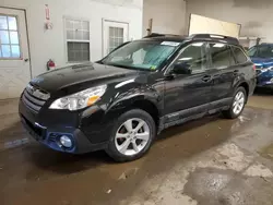 Salvage cars for sale from Copart Davison, MI: 2013 Subaru Outback 2.5I Limited