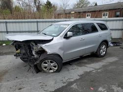 Salvage cars for sale at Albany, NY auction: 2012 Dodge Durango SXT