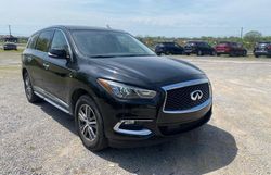 Salvage cars for sale at Lebanon, TN auction: 2020 Infiniti QX60 Luxe
