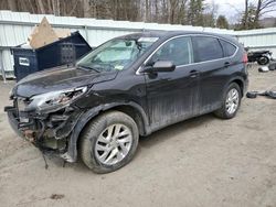 Salvage cars for sale at Center Rutland, VT auction: 2016 Honda CR-V EX